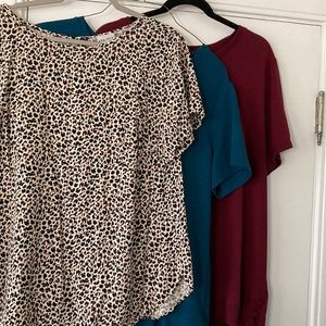 Ladies tops, size XL all 3 for $5